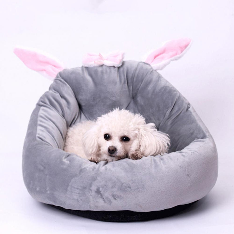 Rabbit Shape Cute Dog Bed