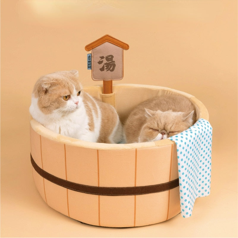 Japanese Bathtub Style Pet Bed