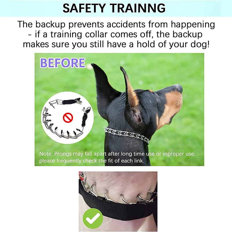 Quick Release Prong Dog Collar