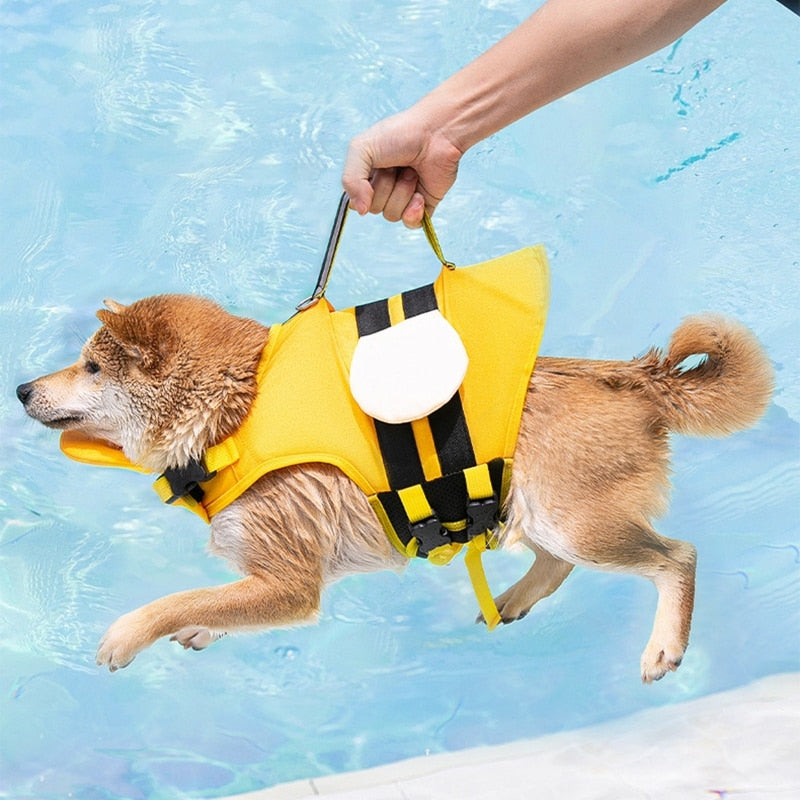 Bumble Bee Dog Life Jacket