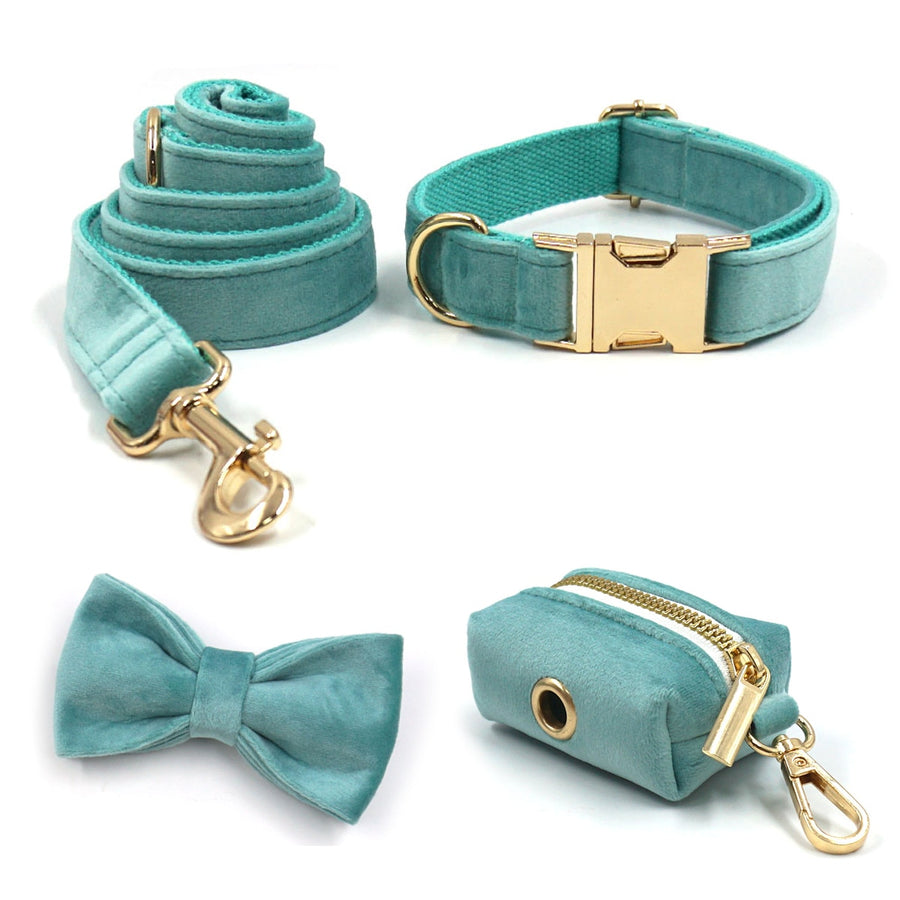 Luxury Tiffany Blue Dog Harness