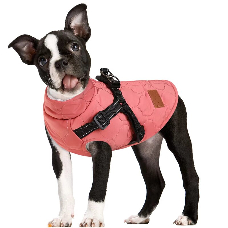 Winter Reflective Turtleneck Dog Jacket