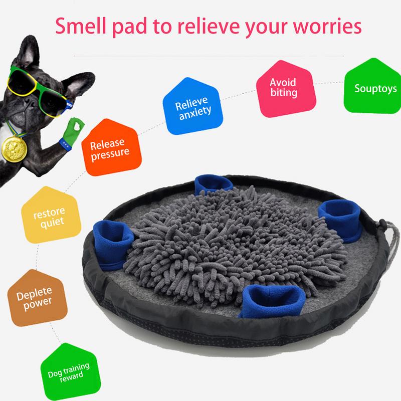 Dual Purpose Design Dog Sniff Mat