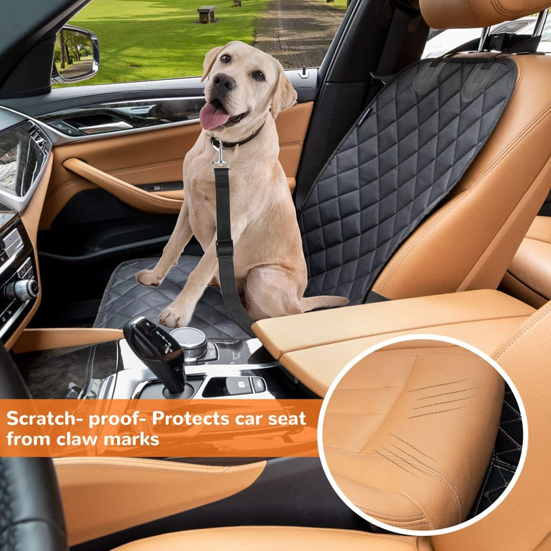 Quilted Easy To Clean Dog Front Seat Cover