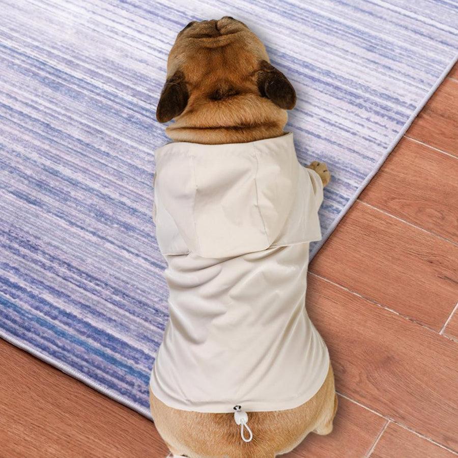 Classic Hooded Soft Dog Raincoat