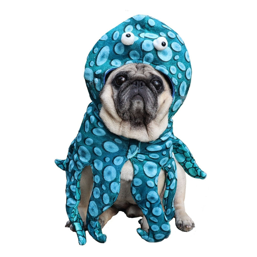 Halloween Octopus Dog Costumes