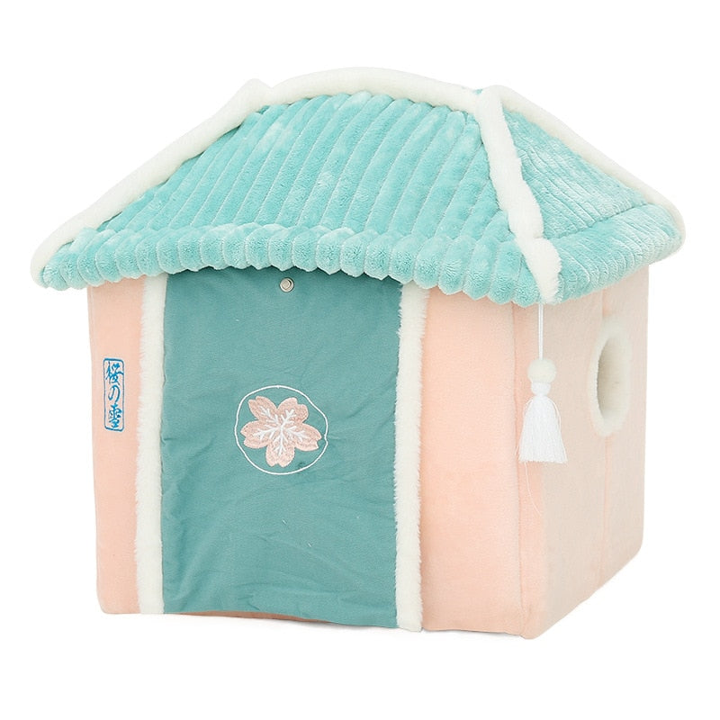 Kawaii Cute Cozy Cat House