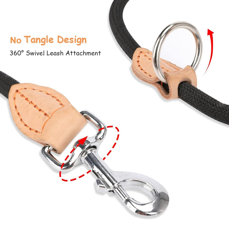 No Tangle 360° Swivel Dual Dog Leash