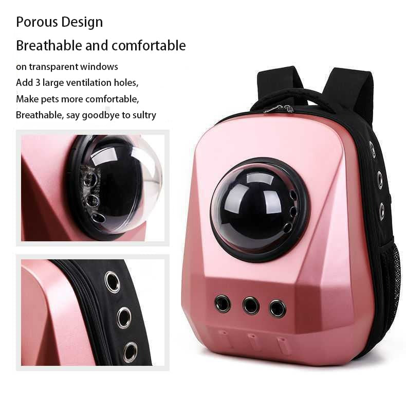 Space Capsule Winter Pet Backpack