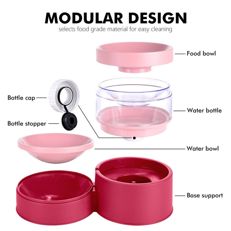 Integrated Design Elevated Pet Bowl