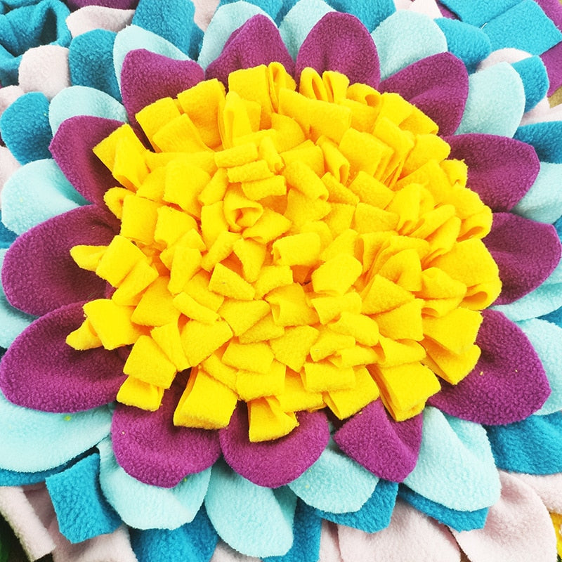 Flower Shape Dog Snuffle Mat