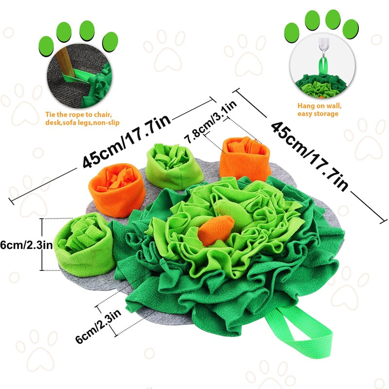 Paw Shape Dog Snuffle Mats