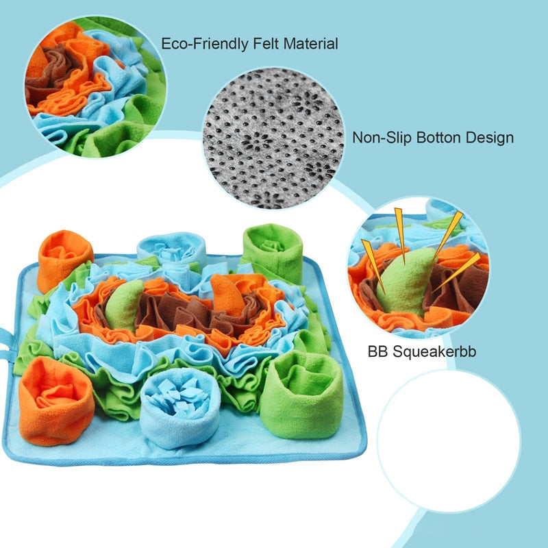 Enrichment Puzzles Pet Snuffle Mats