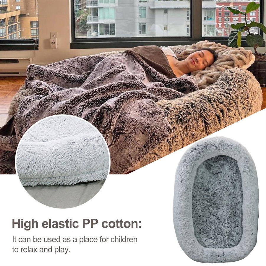 Super Large Round Cozy Pet Beds