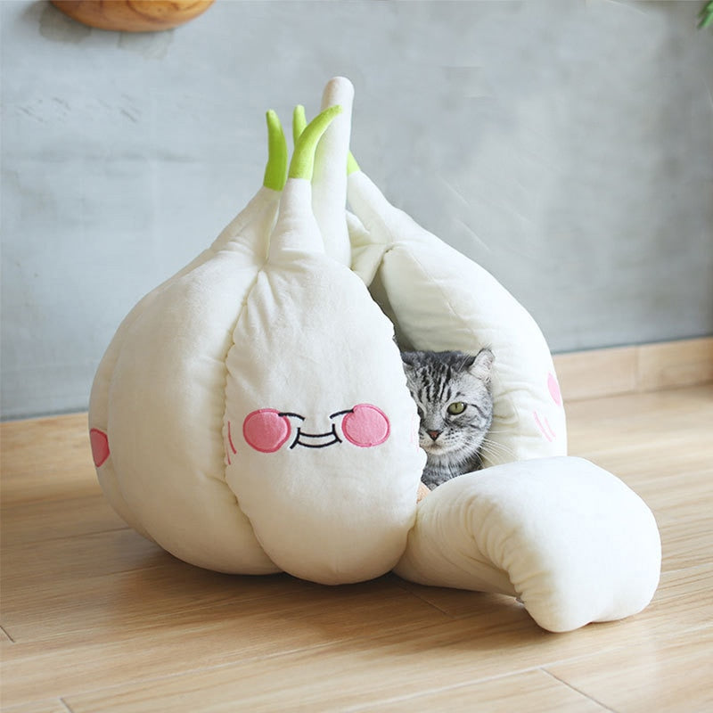 Funny Garlic Pet Bed