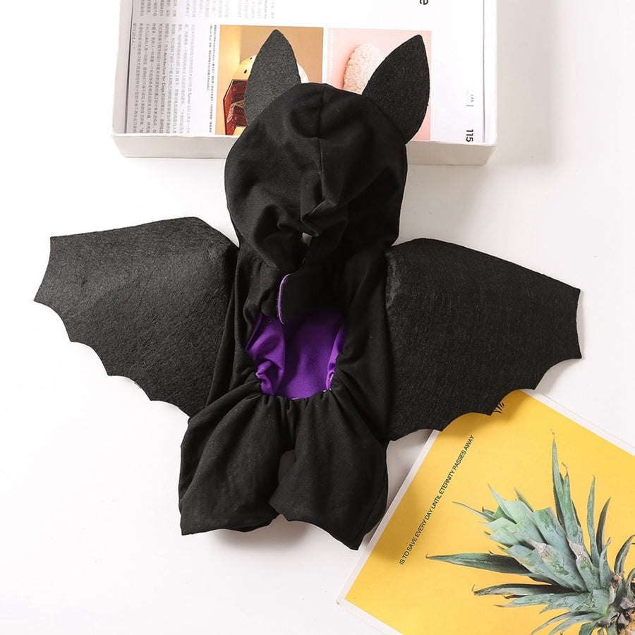 Funny Halloween Dog Bat Cosplay Costume