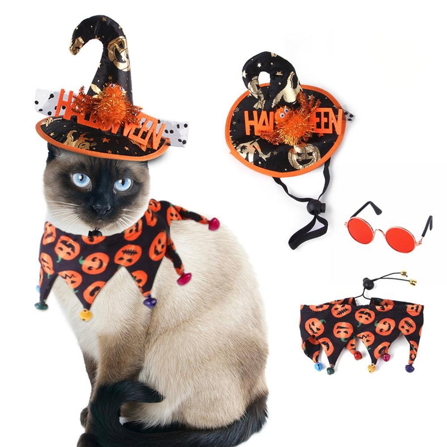 Halloween Pet Cosplay Funny Clothing Set