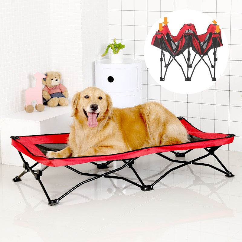 Cooling Elevated Collapsible Raised Dog Bed