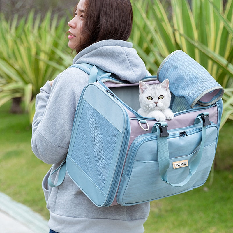 Quality Pet Breathable Mesh Backpack