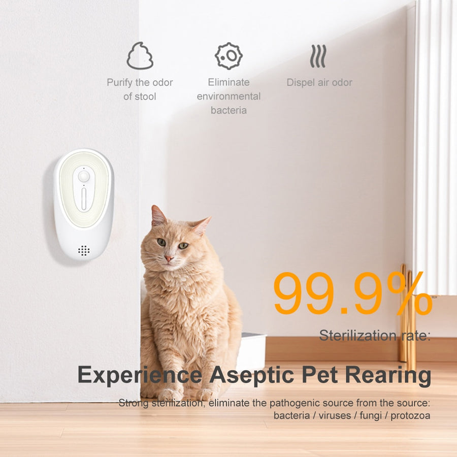 Smart Cat Litter Box Odor Purifier