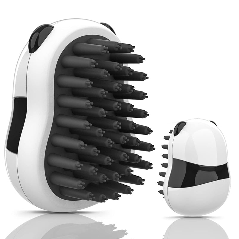 Cute Panda Shape Pet Bathing Brush