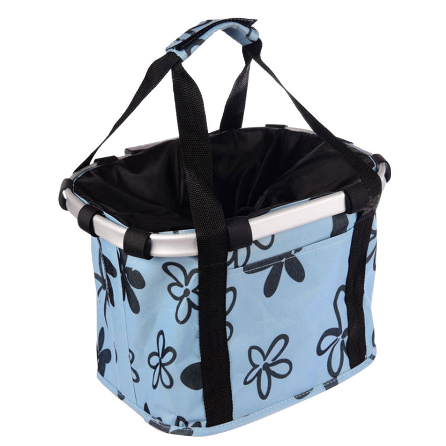 Foldable Oxford Pet Bicycle Basket