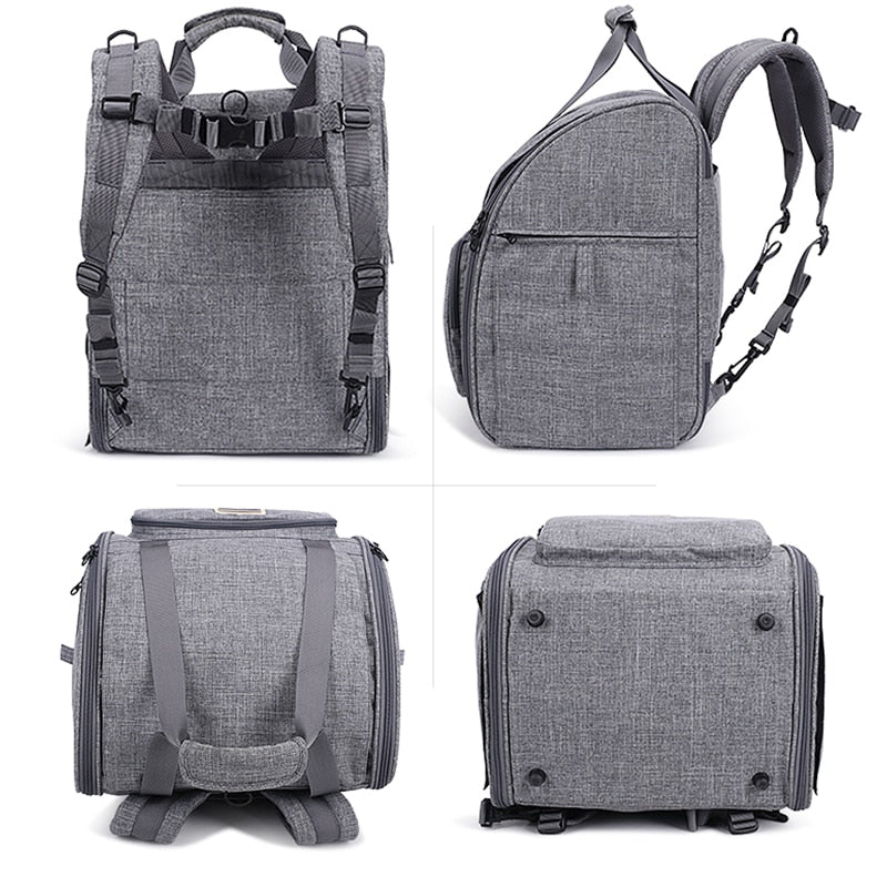 3 Sides Mesh Pet Backpack