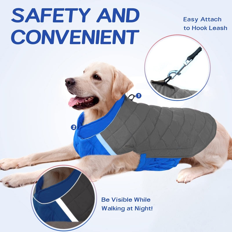 Winter Cold Weather Thick Dog Coat