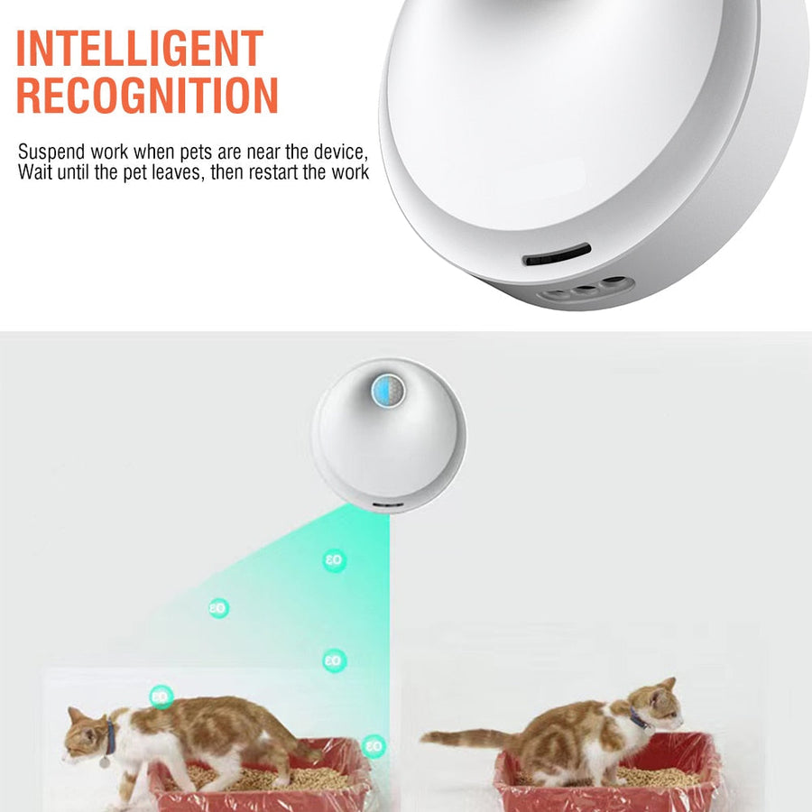 4000mAh Smart Cat Odor Purifier