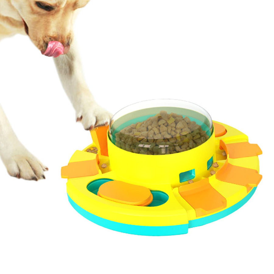 Interactive Puzzle Dog Feeder Toy