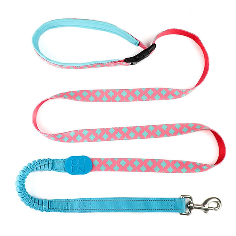 Reflective Soft Dog Running Leash