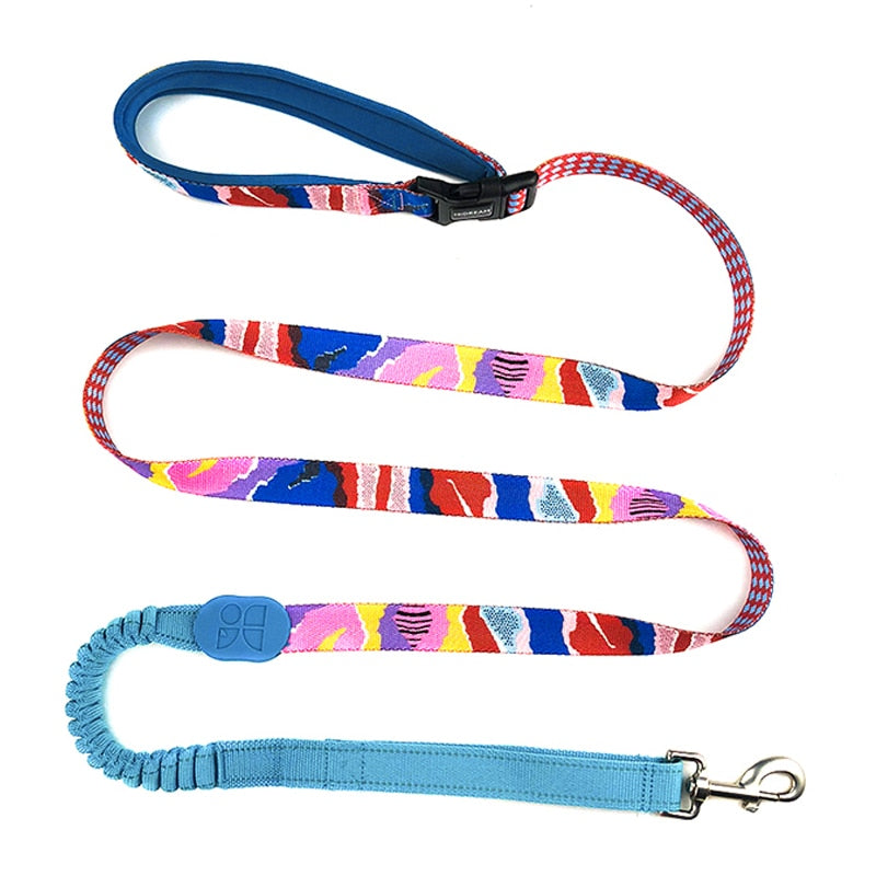 Reflective Soft Dog Running Leash