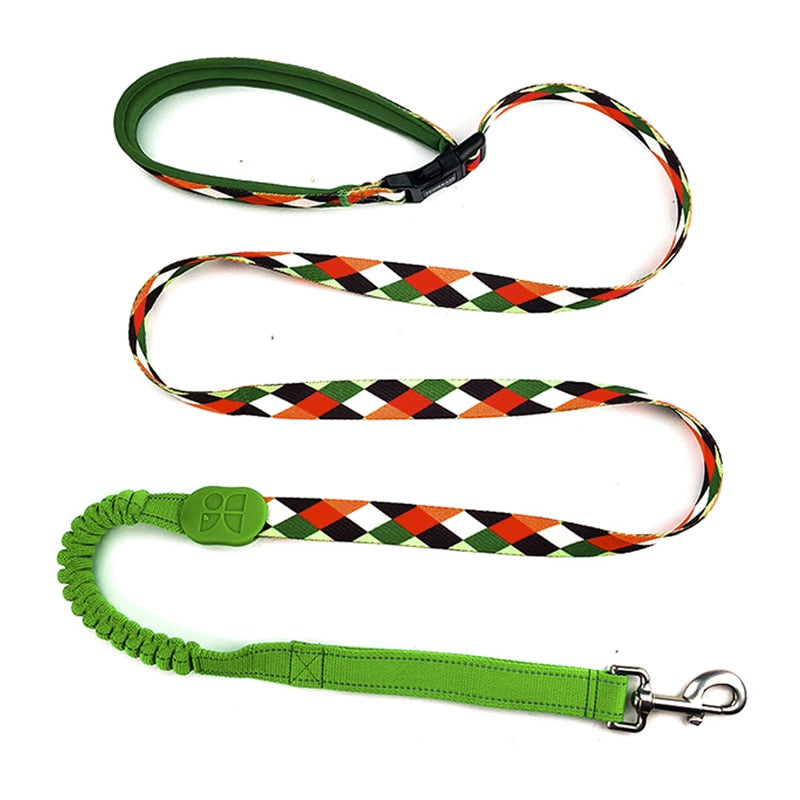 Reflective Soft Dog Running Leash