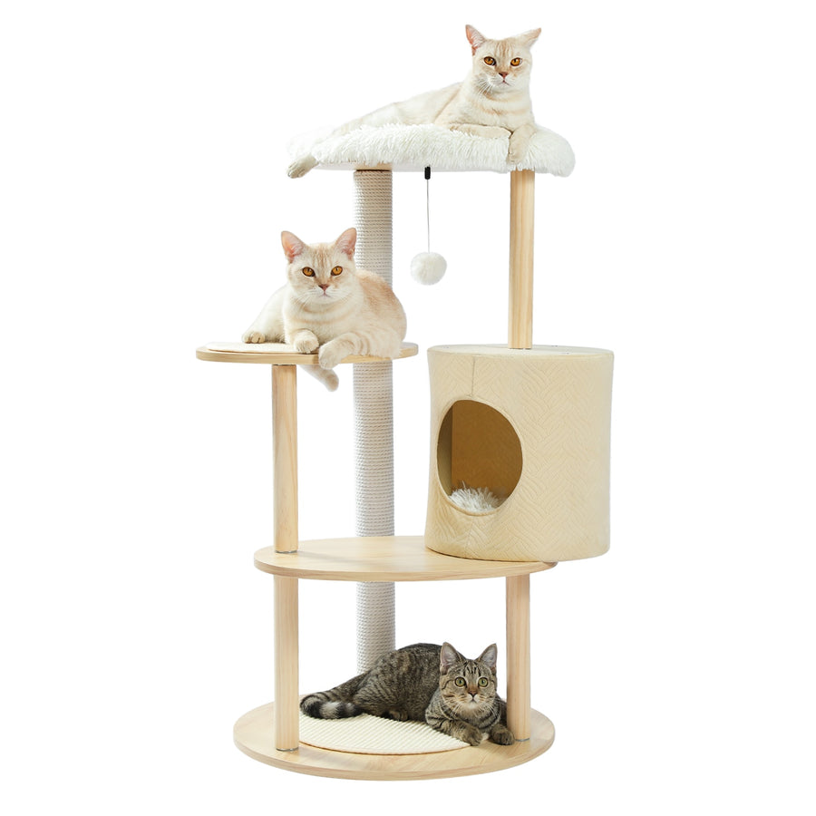 Indoor Soft Perch Cat Tree House